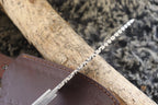 MKS HANDMADE D2 TOOL STEEL ART HUNTING TRACKER KNIFE CORIAN HANDLE