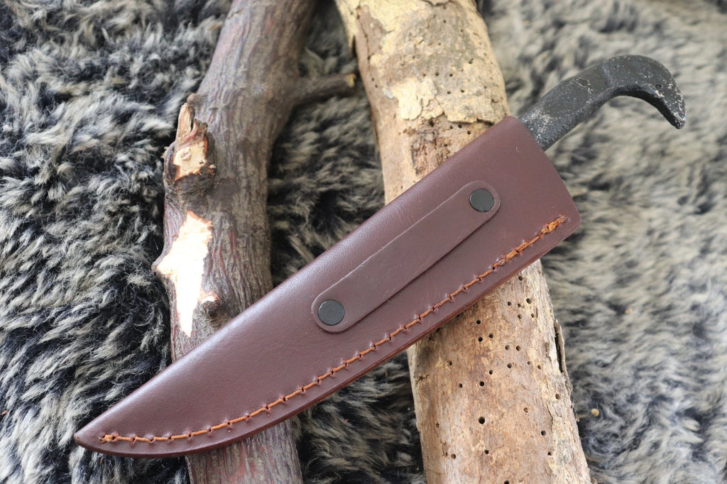 MKS HANDMADE DAMASCUS ART HUNTING D2 TOOL STEEL SKINNER KNIFE BLANK BLADE HANDLE