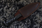 MKS HANDMADE DAMASCUS ART HUNTING D2 TOOL STEEL DAGGER KNIFE BLANK BLADE HANDLE