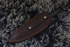 MKS HANDMADE DAMASCUS ART HUNTING D2 TOOL STEEL DAGGER KNIFE BLANK BLADE HANDLE